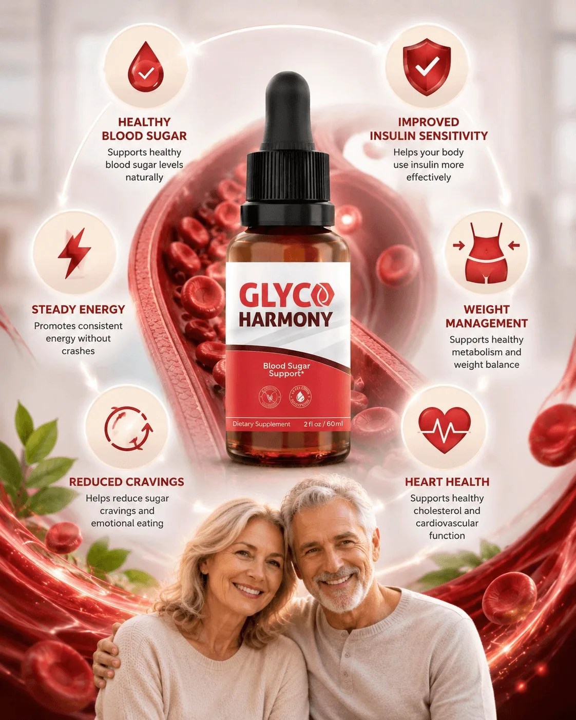 Glyco Harmony benefits blood sugar energy metabolism glucose support